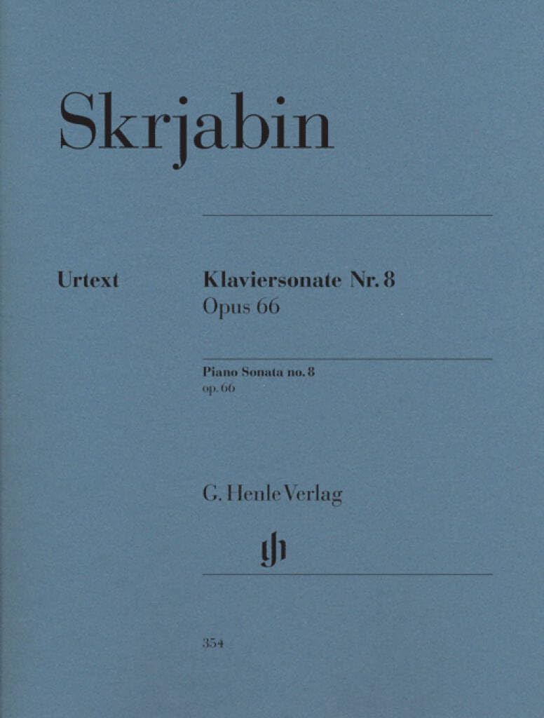 SONATE POUR PIANO N 8 OP. 66      Sheet music – January 1, 2009