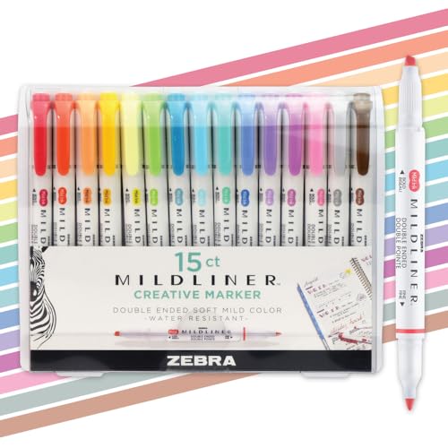 Zebra Pen Mildliner Double-Ended
