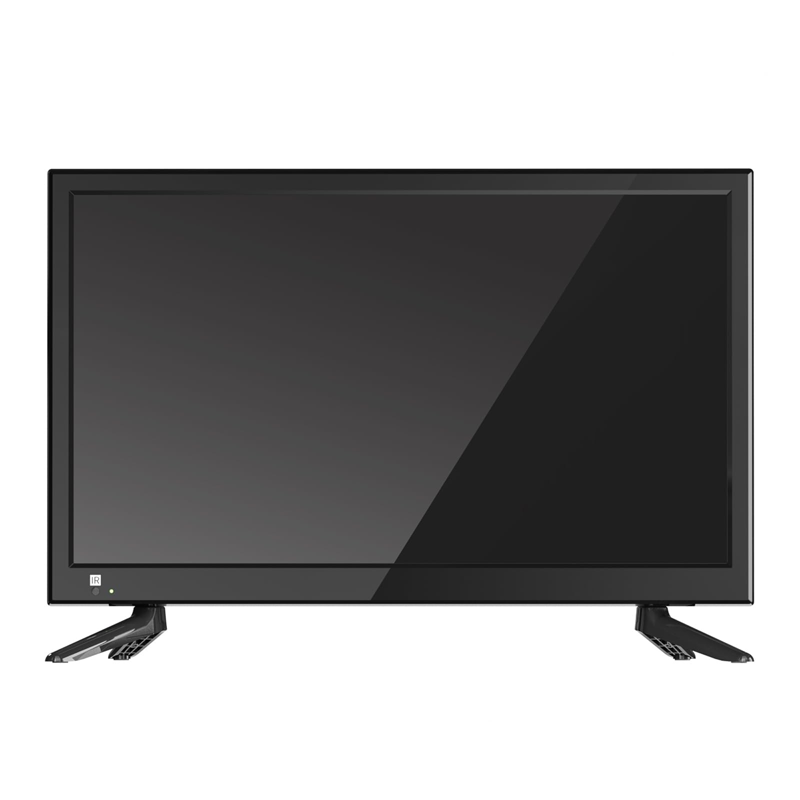 Desobry 22 Inch Small TV with Built-in DVD Player, 1080P Mini television Built-in DVB-T2 tuner Antenna, HDMI/USB/AV Input – 12V TV-DVD Combo for Motorhomes, Caravans, Kitchen and Bedroom