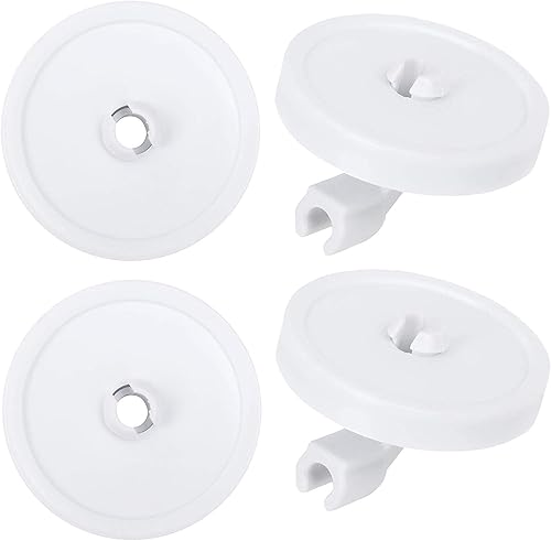 Miniatura 5 de 154174501 - Juego de soporte para ruedas de lavavajillas (paquete de 4) sustituye a repuesto para lavavajillas Frigidaire Kenmore Tappan