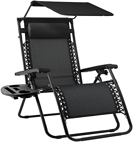 Best Choice Products Folding Zero Gravity Outdoor Recliner Patio ...