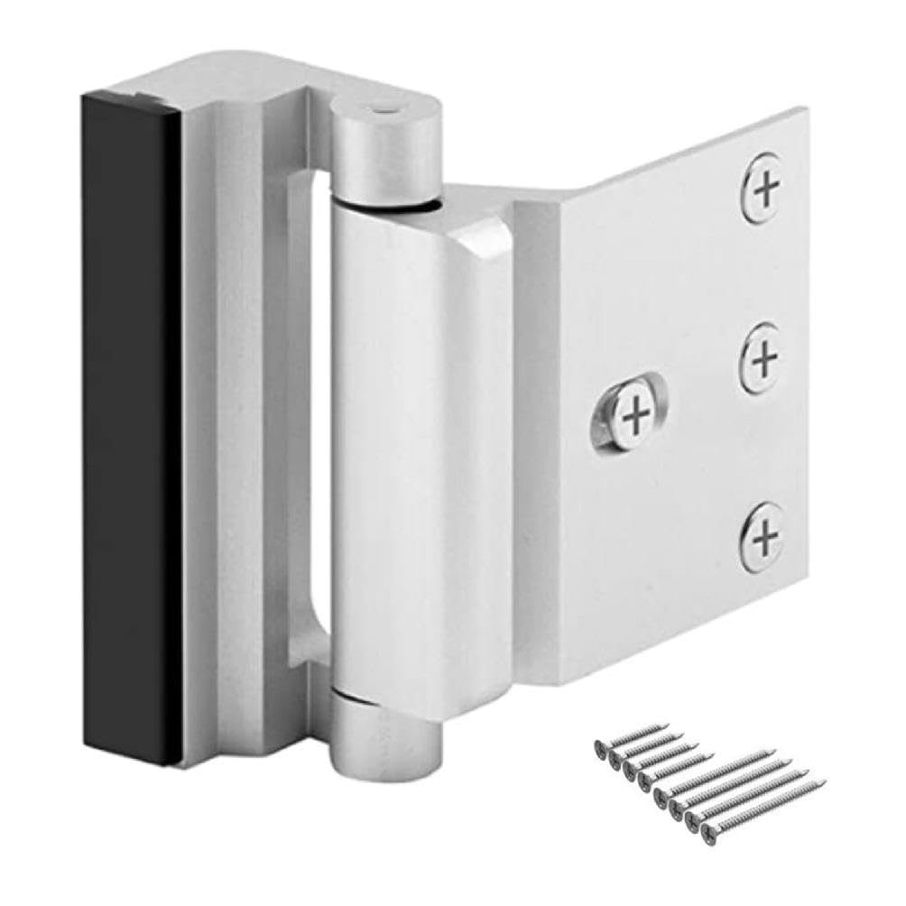 Xinyin Home Security Door Lock, Child Safe And Durable Metal Door Reinforcement Lock Prevent Unauthorised Access For Home Safety Defender Security Door Lock Child Safe Door Lock Diy