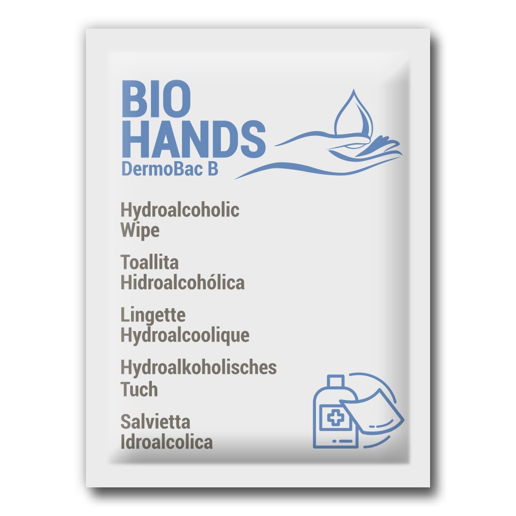 Toallitas Hidroalcohólicas 70% Alcohol | Higienizante de Manos | 500 uds
