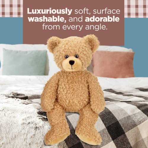 Bearington Bubsy Brown Plush Teddy Bear Stuffed Animal, 16 Inch #TOP1