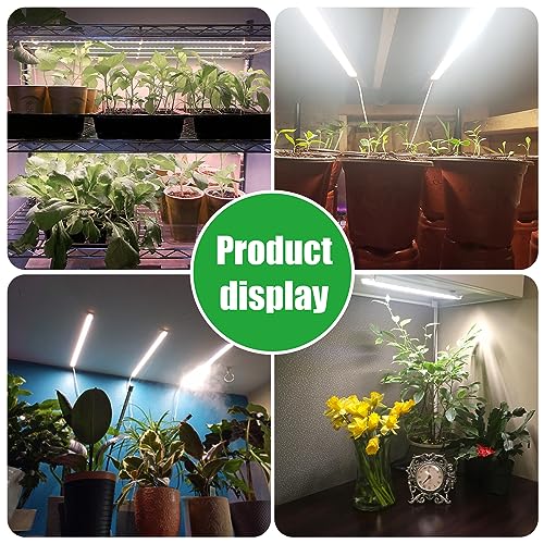 Rwntao JZZWL-WC Led Grow Lights Strip For Indoor Plants, Full Spectrum Plant Light With 3/9/12H Timer & 10 Dimmable, 240 Leds Grow Lamp Bar For Greenhouse thumb #7