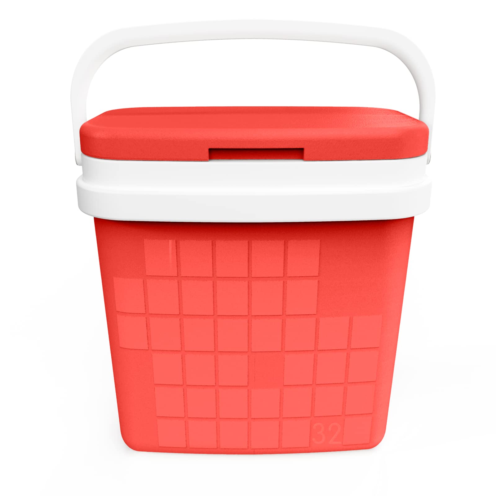 COM-FORT HOUSE - Nevera Portátil con Asa Rígida - Porta Alimentos para Camping, Playa, Acampada - Nevera Colores- Varias Capacidades