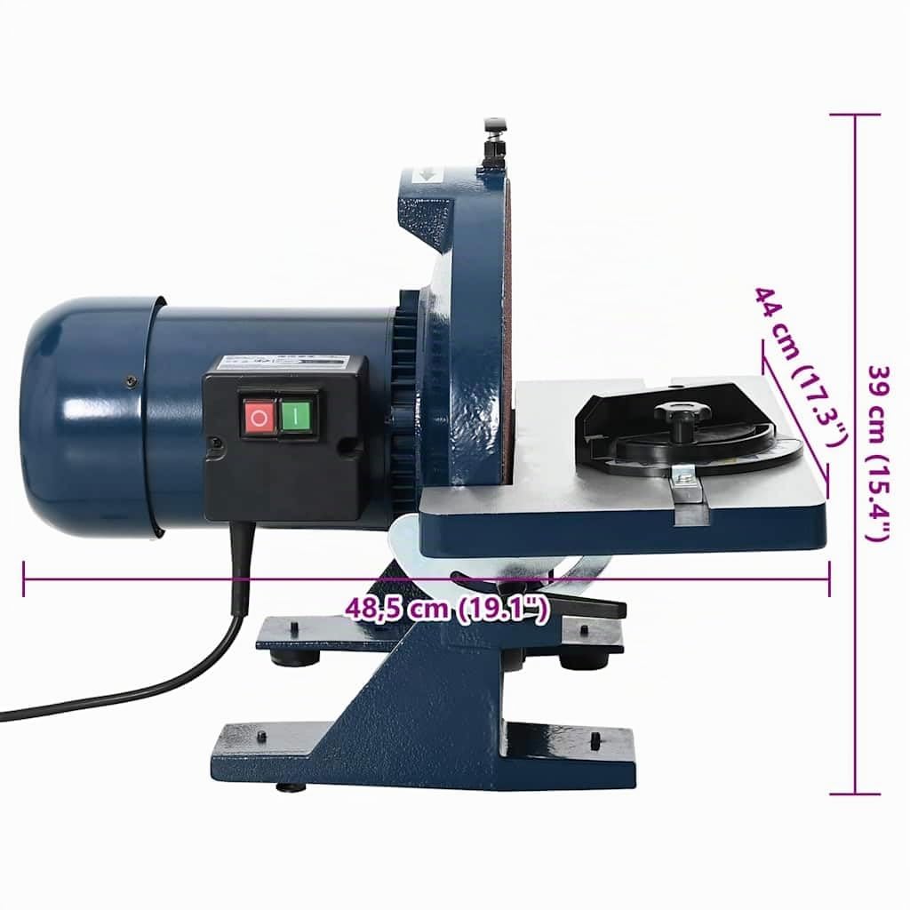 vidaXL Schleifmaschine 800 W Schleifmaschine Werkzeug für Schleifen, Werkstatt, Garage