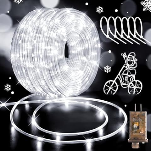 Hezbjiti 197FT LED Rope Lights Cover