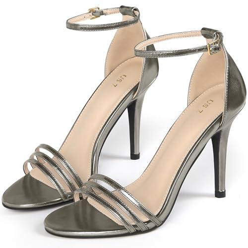 Perphy Strappy Heels Stiletto Heel Sandals for Women
