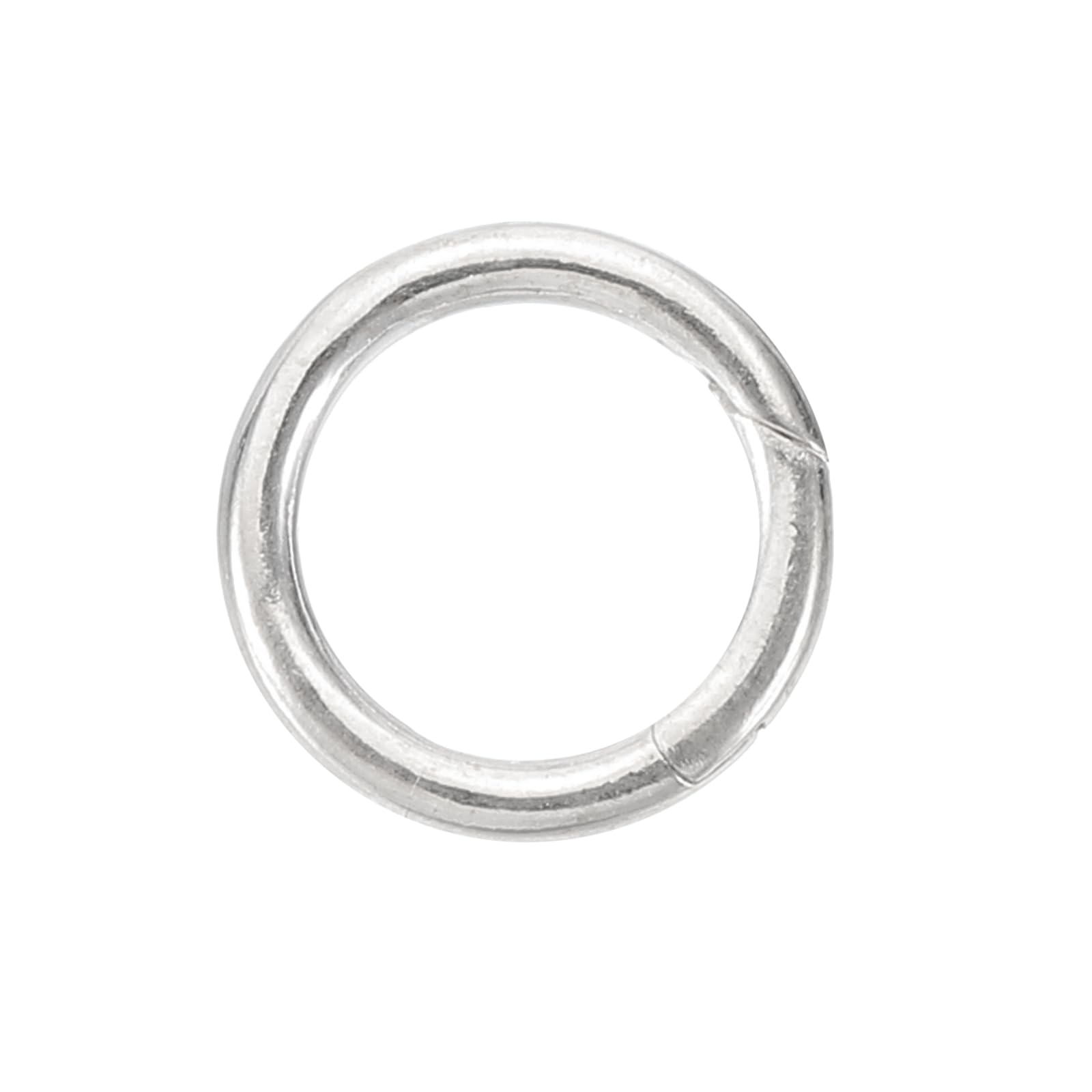 Fermoir à ressort de 16 mm pour collier et bracelet argenté