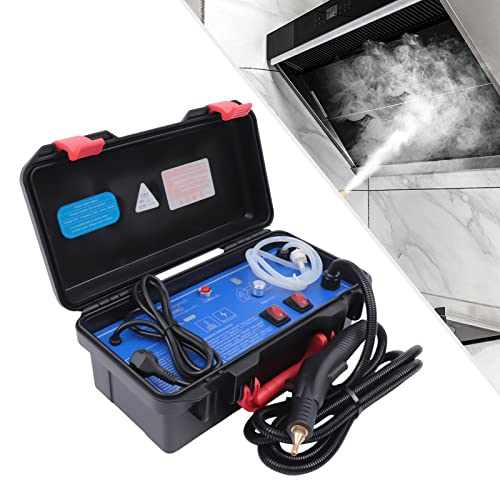 RTUSUML 1700W Commercial Steam Cleaner, 110V Portable Steam Cleaning System High Pressure Steam Cleaning Machine, Automatic Pump Steam Washer For Kitchen Bathroom Car Seat Furniture Floor