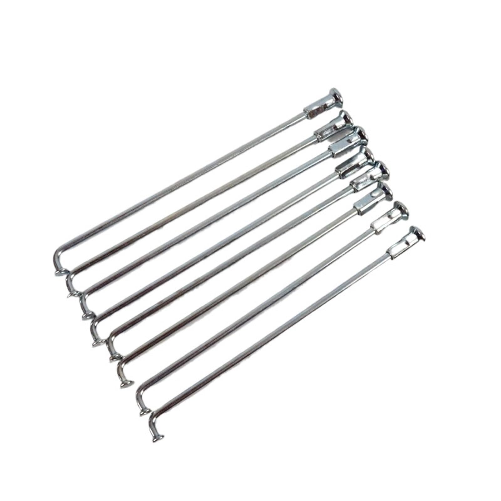 Raggi di Bicicletta 36 pz/Lotto Moto Anteriore E Posteriore del Motociclo Raggi 10G 3.0mm * 55-215mm Parti del Raggio della Bicicletta Elettrica per Ruota