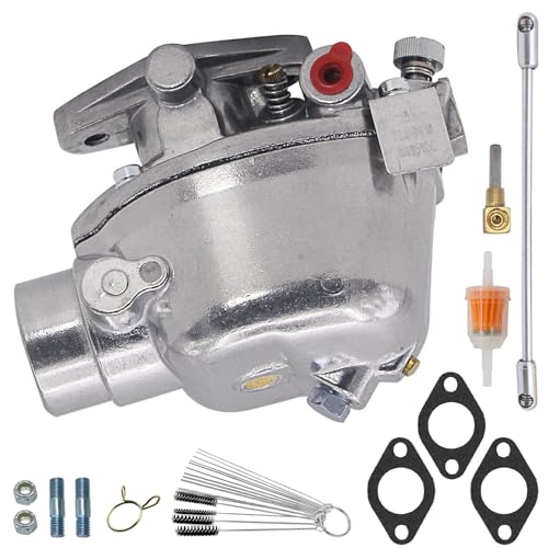 THUNDERMINGO Carburetor For Ford Tractor 2N 8N 9N Heavy Duty Marvel Schebler TSX33 TSX241 Replacement For 8N9510C-HD 8N9510C 9N9510A B3NN9510A Carb with Fuel Sediment Bowl Gasket and Bolts