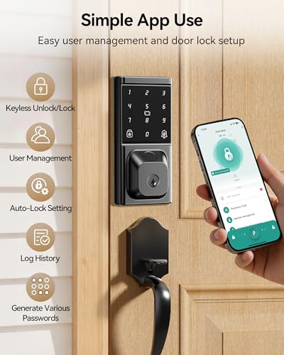 Smart Keypad Entry Door Lock