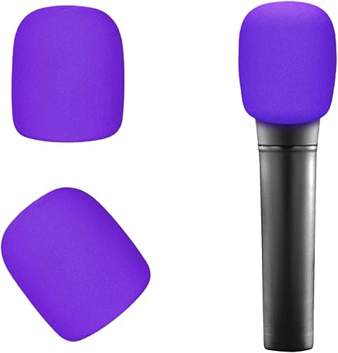 Miniatura 3 de SGHAJIME Cubierta de micrófono de espuma para micrófono, micrófono de mano, filtro de cubierta de micro espuma para la mayoría de micrófonos de mano