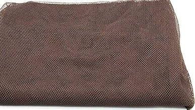 S11 Mesh Integration, Hair Loss Ventilation. Lace for Wig Making Base. Net (1/2 Yard Brown S11)