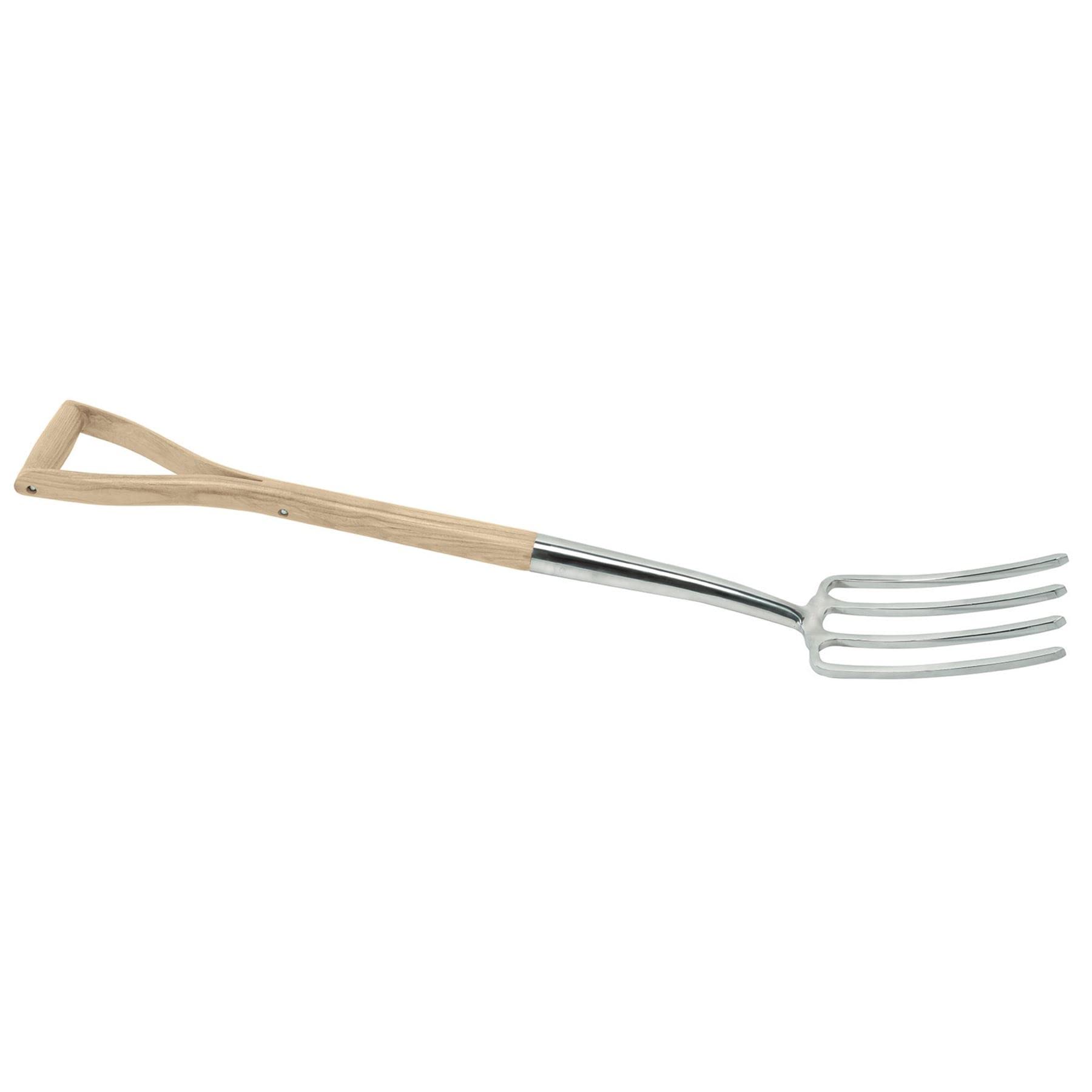 Draper Heritage 99011 Gabel, Edelstahl, Eschenholzgriff, Braun