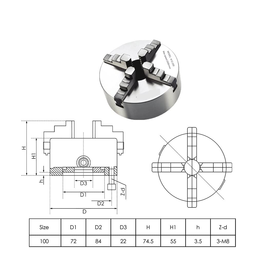 ぽんmam Amazon.co.jp: ステッピングモーター 4番目の軸3/4jaw 100mm CNC