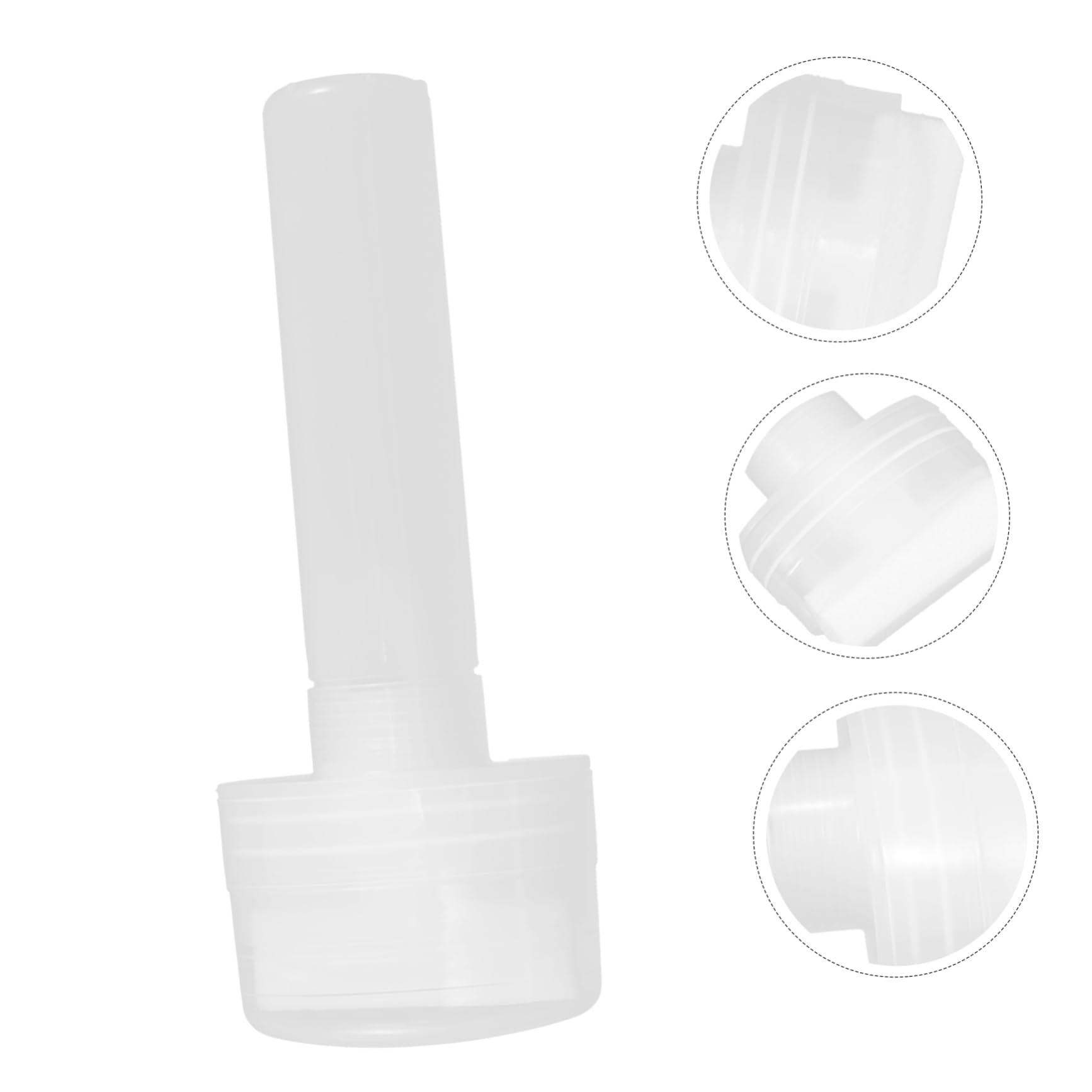 NUOBESTY 5 Pièces Marqueur Accessoires Peinture Stylo Peinture À L'Huile Marqueurs De e Rechargeables Tige r Stylo Tige Fournitures Remplacement Vide Blanc