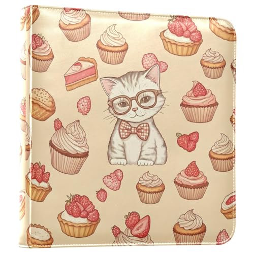 Álbum de Fotos Autoadhesivo DIY Scrapbook FLildon con Cubierta de Cuero PU, 3 Anillos, 40 Páginas, 11.8 x 11.2 pulgadas miniatura 1