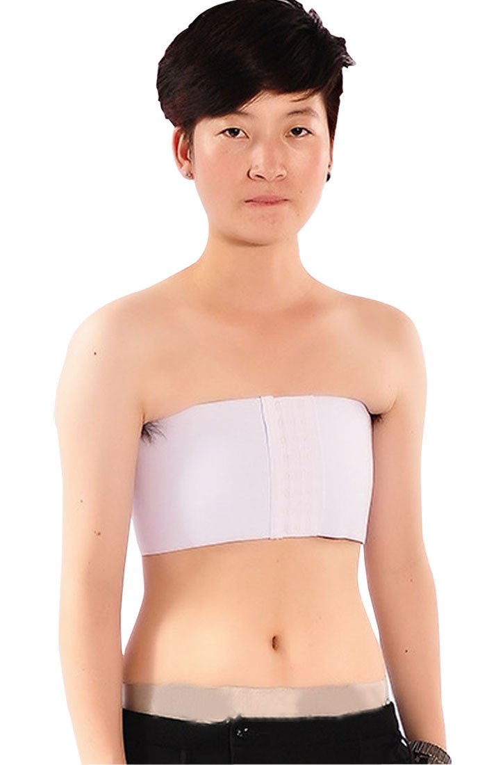 Women Lesbian Tomboy Elastic Band Tube Top Chest Binder Breast Wrap