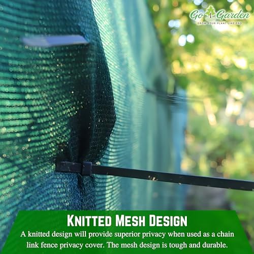 Image of Go Garden Green Shade Net 50% UV Protected (5 ft X 20 Ft)| Multi-Purpose Agro Net 100% Vergin | Garden, Greenhouse, Terrace & Balcony Use | Ideal for Farming & Gardening (1.5 M X 6 M)