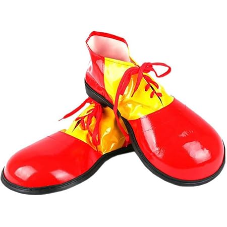 Nicejoy Clown Shoes, Halloween Costumes Props Unisex Adult Jumbo Large Clown Shoes Accessories for Parties Cosplay Wear