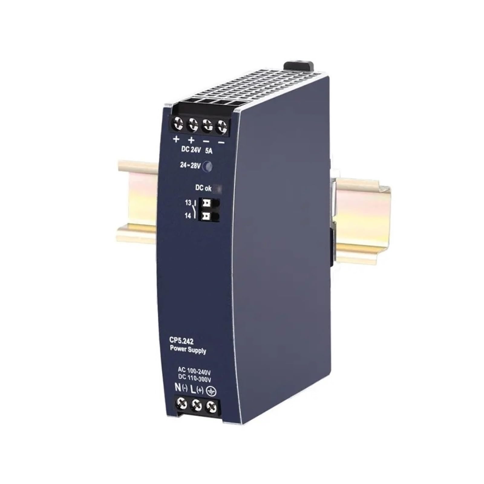 Alimentations sur Rail DIN CP5.242 monophasées 24 V, 5 A
