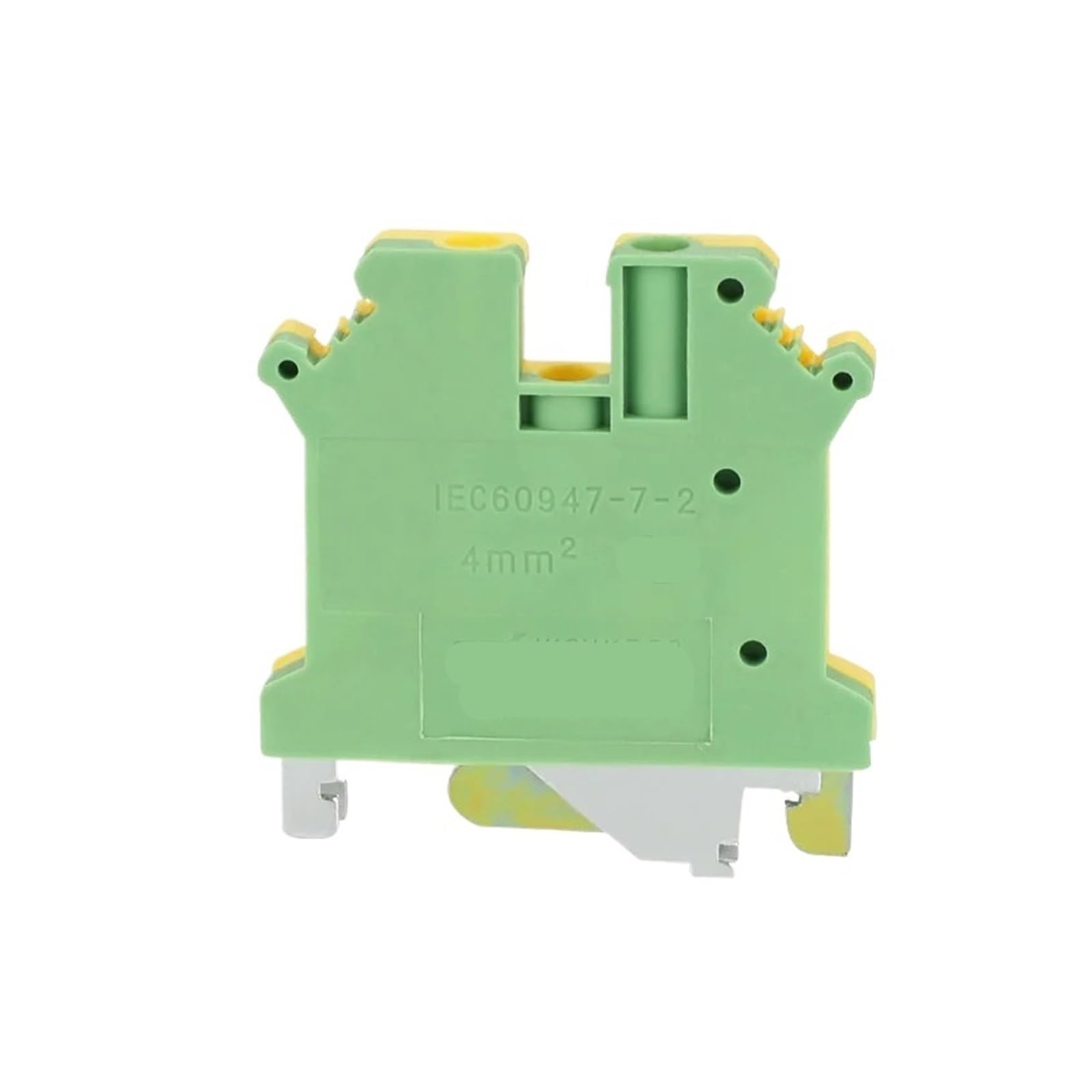 10 pezzi USLKG5N USLKG5 Vite di messa a terra di protezione Cavo modulare Connettore elettrico Morsettiera guida DIN 5 mm