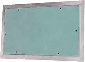 ALLINOX Botola D'ispezione In Alluminio Sportello Per Cartongesso Invisibile