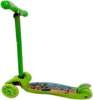 سكوتر للاطفال 3 مستويات لون اخضر