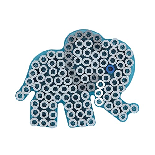 HAMA - Transparent Elephant Plate - for Ironing Beads Size Maxi - Creative Activities from 3 Years