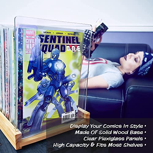 Komiq Comic Book Storage Holder For Displaying Comics thumb #4