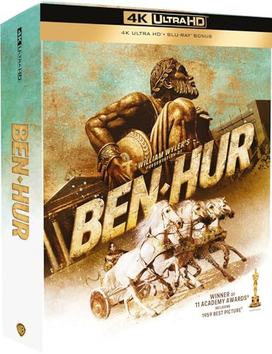 Ben-hur (4K UHD + BD BONUS) Edición Metálica UCE [Blu-ray]