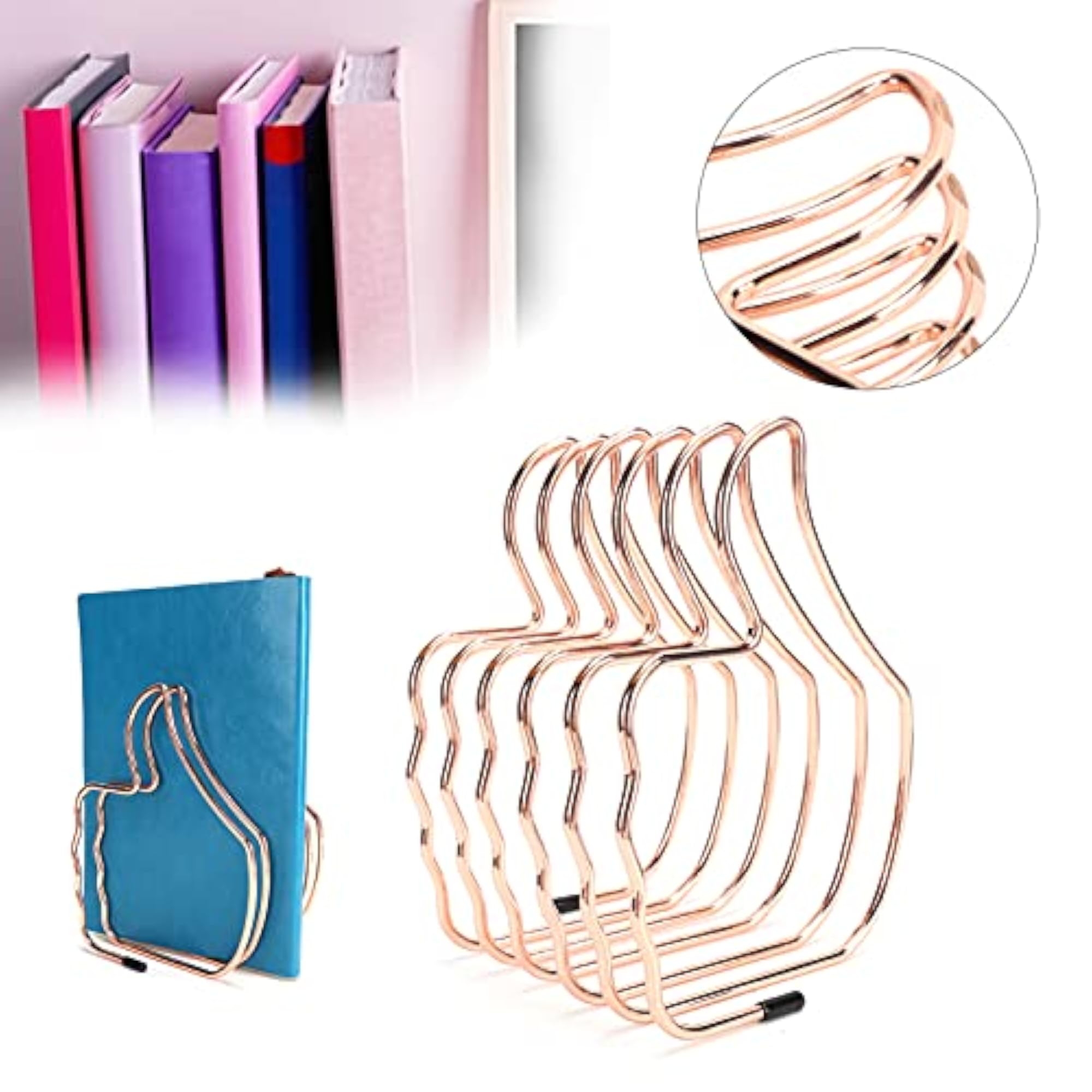 Generic Wrought Iron Bookshelf Display Stand