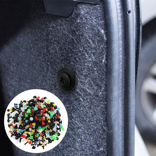 Clips para parachoques PLAFOPE de plástico: 500 piezas de repuesto para paneles de coche 5