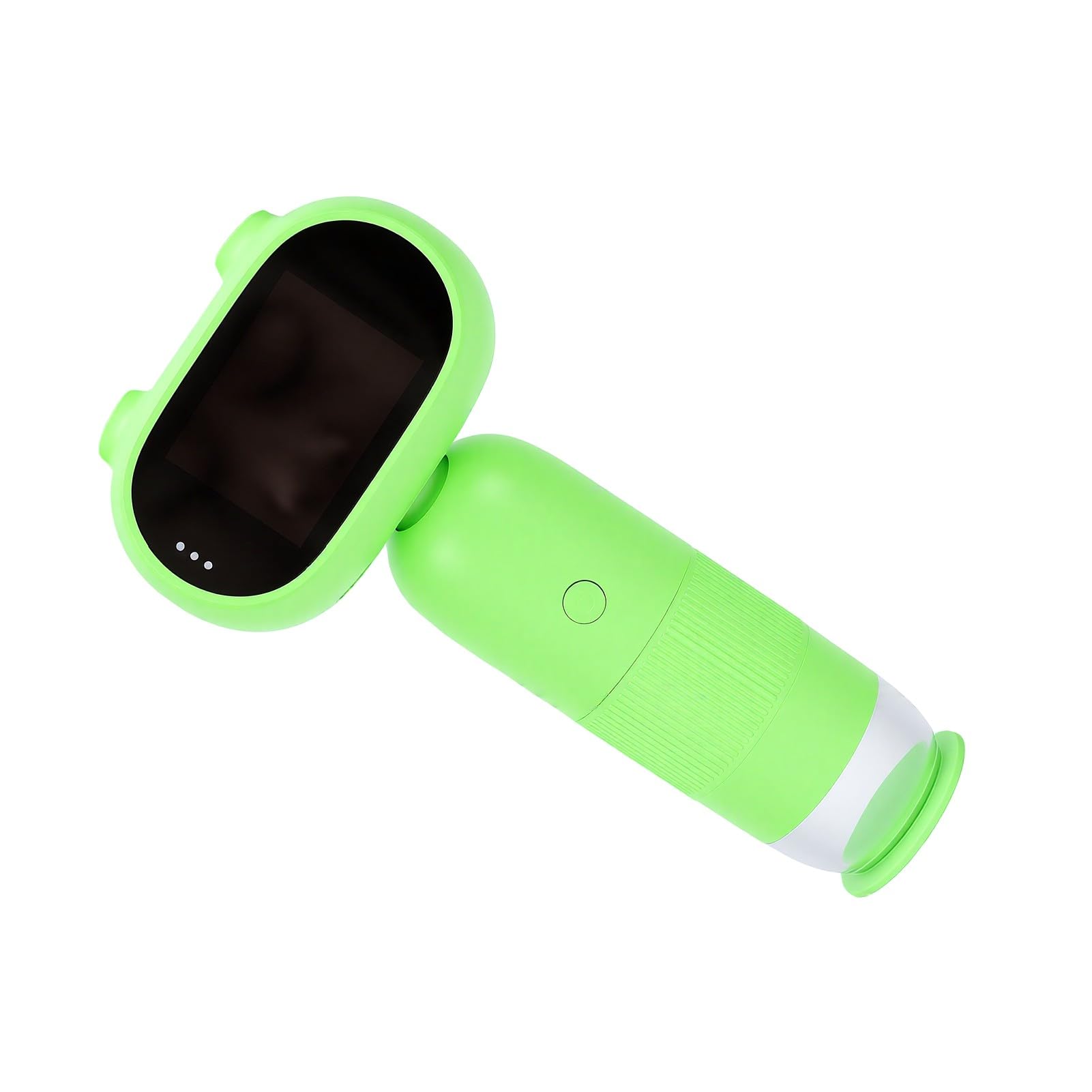 Sxhlseller Mini Microscopio Giocattolo per Bambini con Schermo da 2 Pollici, 8 Luci LED Regolabili, Kit Microscopio Digitale HD 1080P per Esplorazione Scientifica dei Bambini, Educativo Portatile
