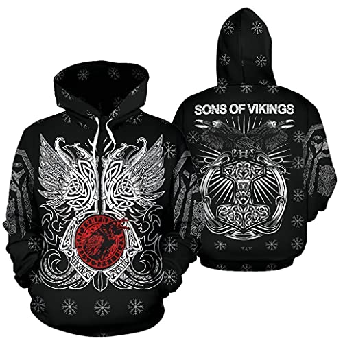 Sweat Viking en impression 3D le pull décontracté idéal pour vos sorties automnales