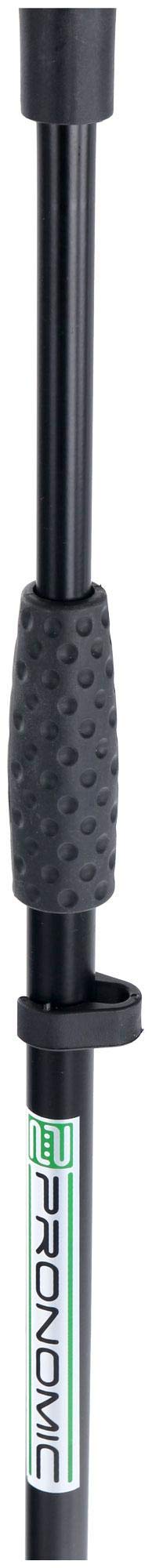 Pronomic MS-116 Pied Microphone avec Perche Trépied Stable Noir