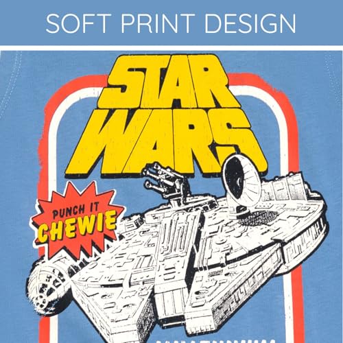 Image of STAR WARS Millennium Falcon Tank Top and Shorts Outfit Set Toddler to Big Kid Sizes (4T - 18-20)