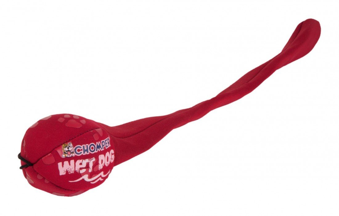 CHOMPERS TOYS 166059 Wet Dogs Neoprene Toss and Fetch Ball for Pets, Large