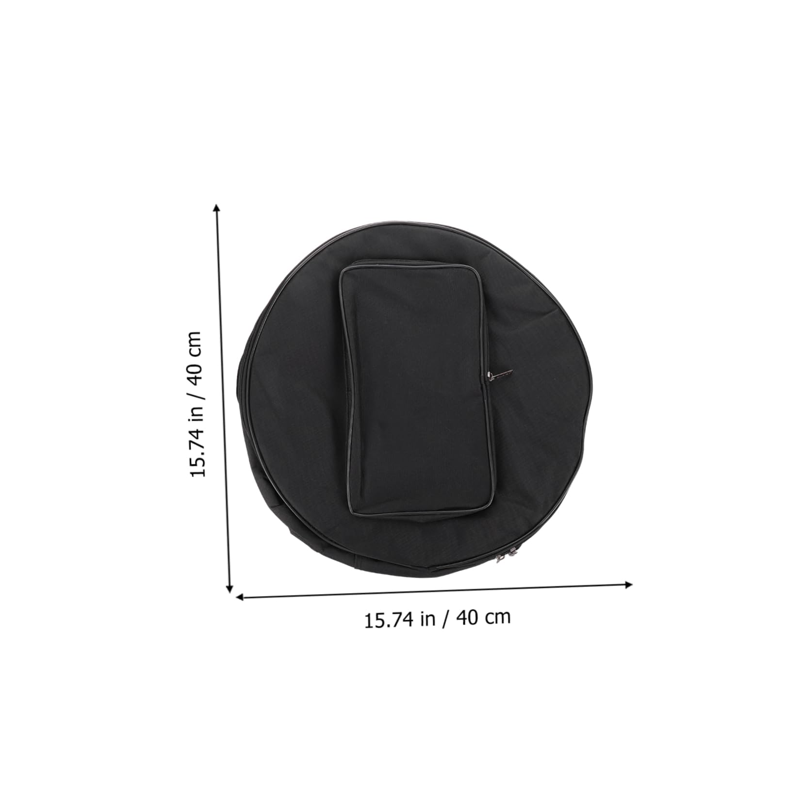 Borsa Imbottita Per Rullante 13-14 Pollici - Materiale Oxford, Impermeabile E Con Spalla Regolabile, Protezione Massima