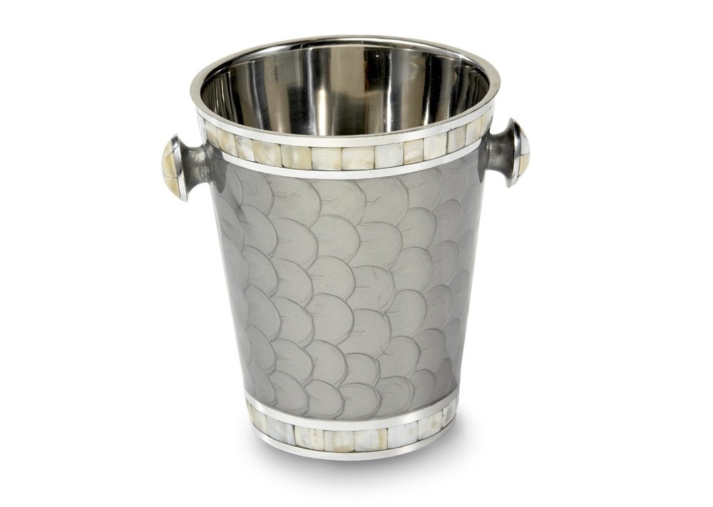 Cubitera clásica para vino de Julia Knight (platino, 20,3 cm)