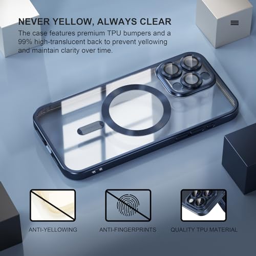 Image of Misea Magnetic for iPhone 15 Pro Max Case Compatible with MagSafe