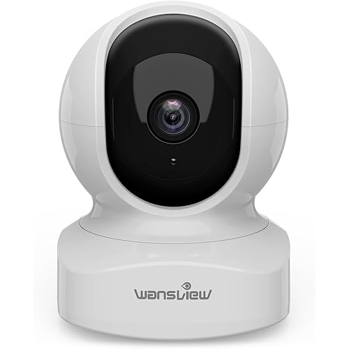 Home Security Camera, Baby Camera, 2K wansview WiFi Camera for Pet/Nanny, Motion Alerts, 2 Way Audio, Night Vision, Compatible with Alexa Echo Show, with TF Card Slot and Cloud