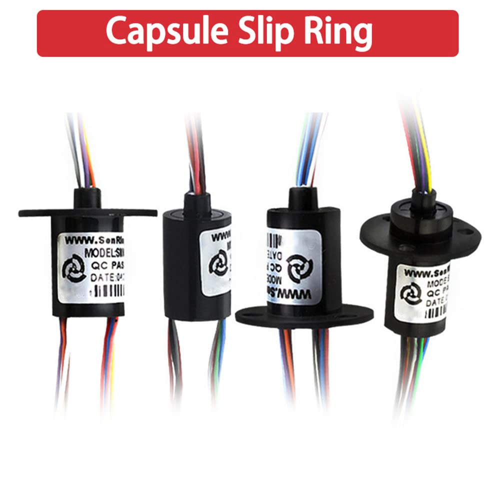 Anillo colector 12.5mm 12 alambres 2A para drone monitor robótico