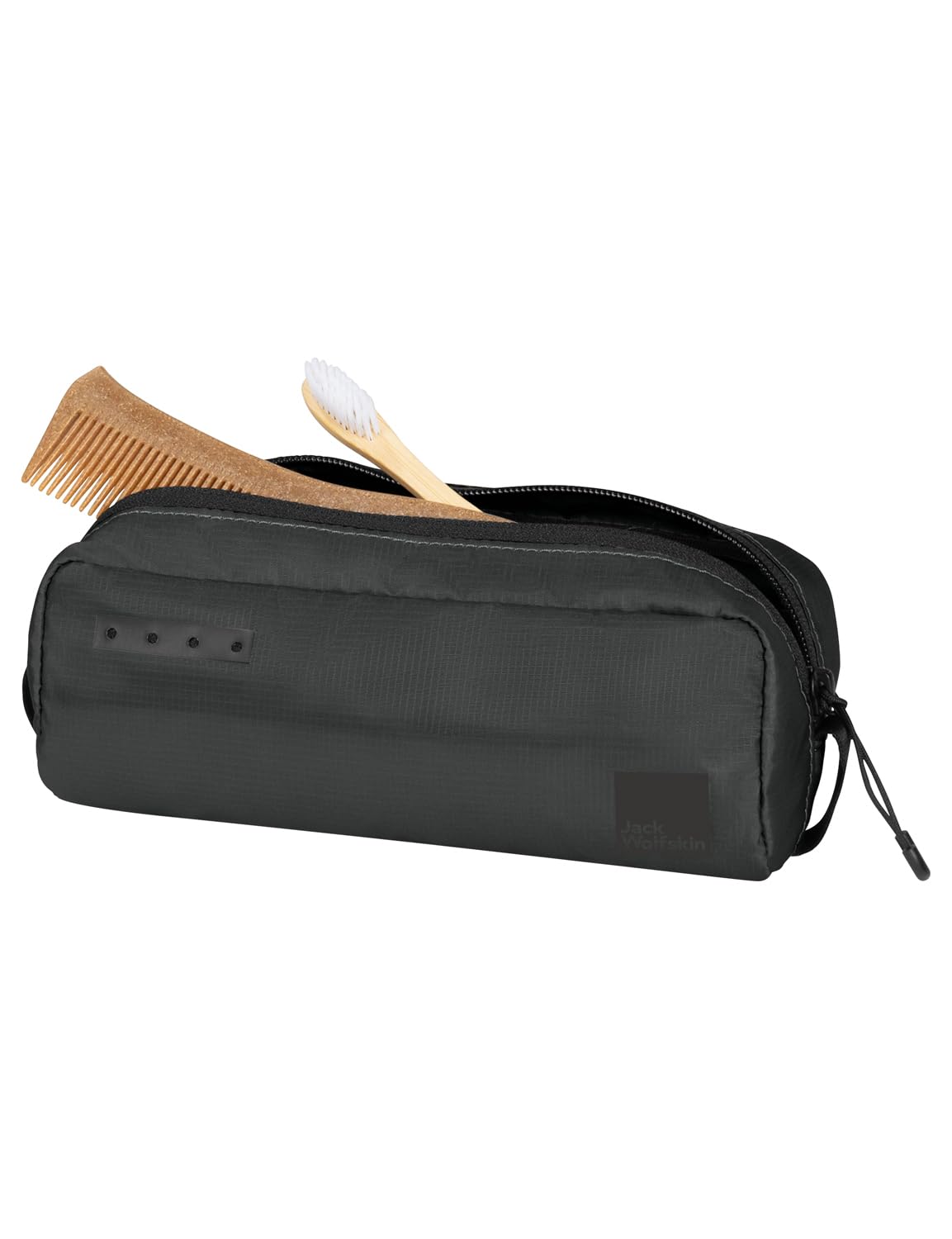 Jack Wolfskin WANDERMOOD WASHBAG Mini torba na pranie, granit czarny, Handgepäck, do zastosowania na zewnątrz