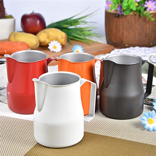 Caneca de café de aço inoxidável de 350 ml com espuma de leite e café