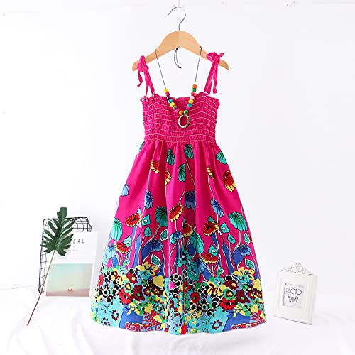 Toddler Baby Girls Dress Summer Clothes Ruffle Sleeveless Kids Casual Dresses 2T 3T 4T 5T2