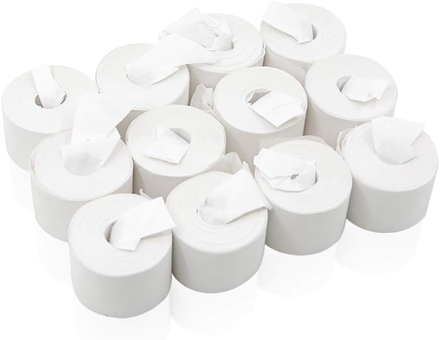 Enjoyer Mouth Coil Paper Magic Tricks Magic Props Professinal Stage Illusions Magician's Tools Party Accessories (12Pcs White-1)